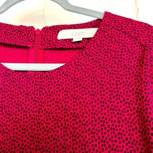 Loft XS Sleeveless Shift Dress